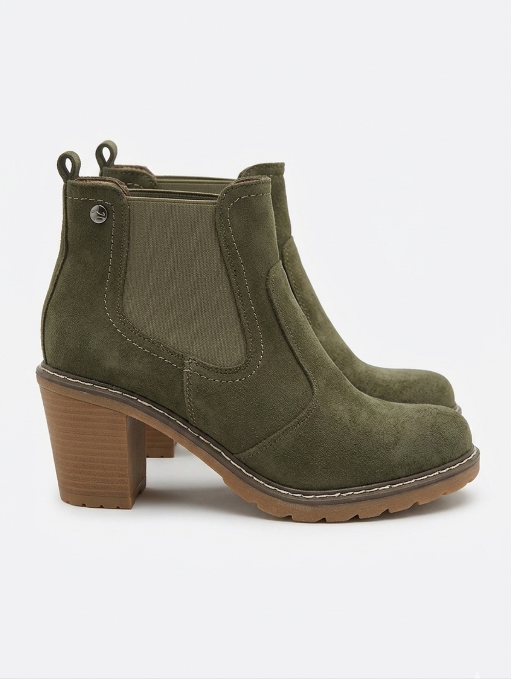 Boutique By Corkys Women's Olive Green Ankle Bootie~Size 9